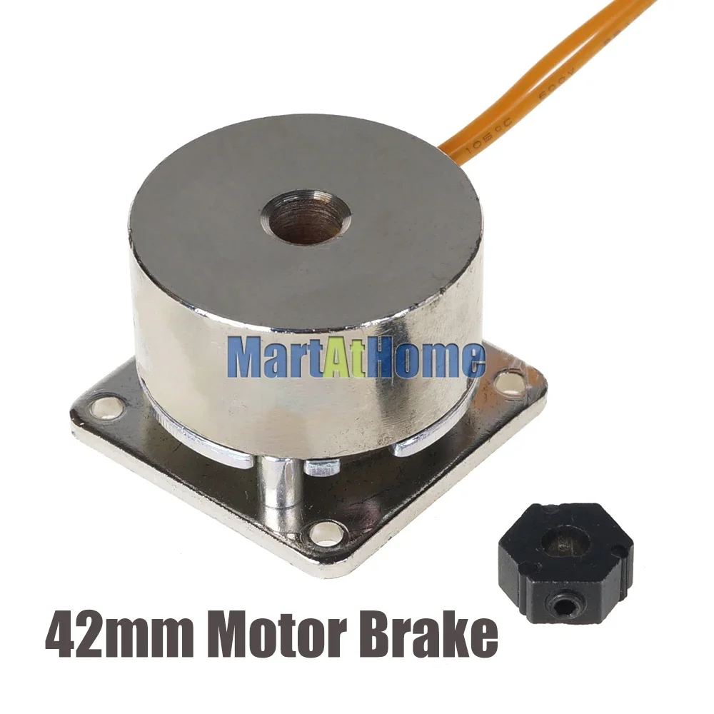 24V Brushless Motor Brake for NEMA17 42mm Stepper Motor, NEMA23 57mm Stepper Motor