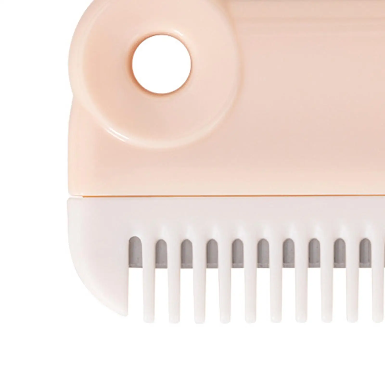 مشط صغير لتشذيب الشعر للاستخدام المنزلي ، شعر رقيق وسميك