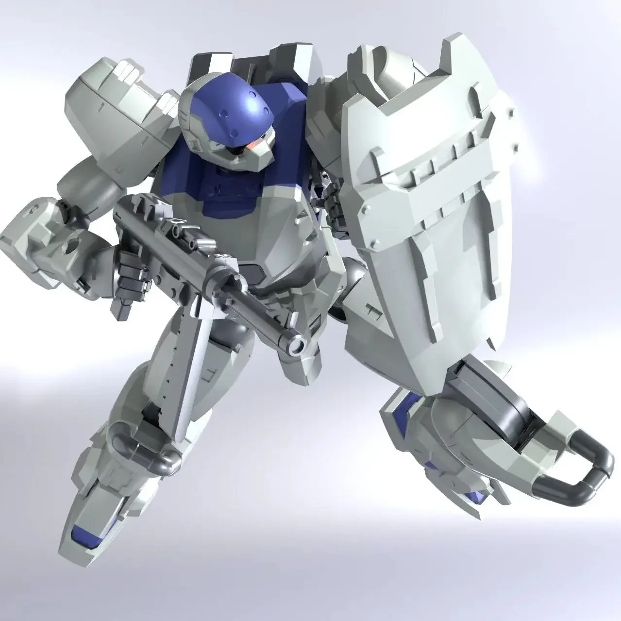 

Sheik Mainland 1/144 Scale TROOPER AB-107 Buck Mass-Produced Assault Mecha Assembly Kit Action Figure for Display Collection