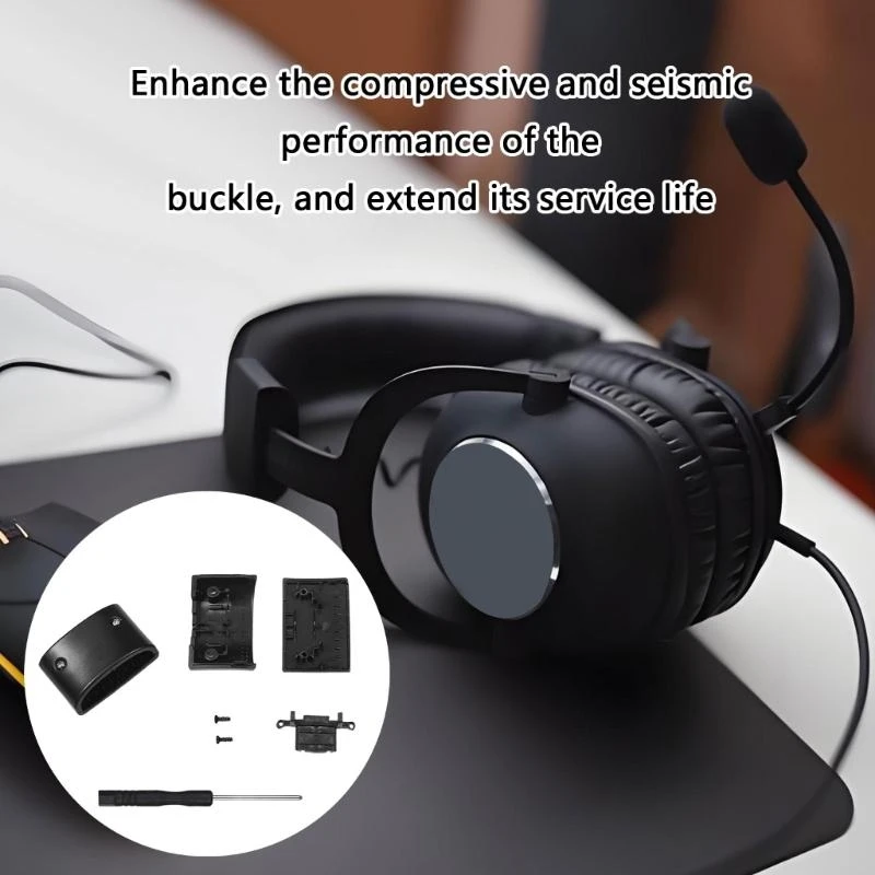 B2EF Hebilla clip diadema resiliente para GPRO X restaurando desgaste original