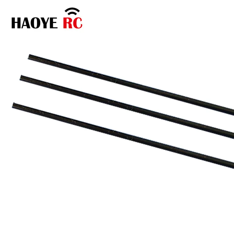 Haoye 5Pcs One Side M2 M2.2 M3 Threaded L250MM L300 Metal Push Rods For RC Replacement Part Accessories DIY