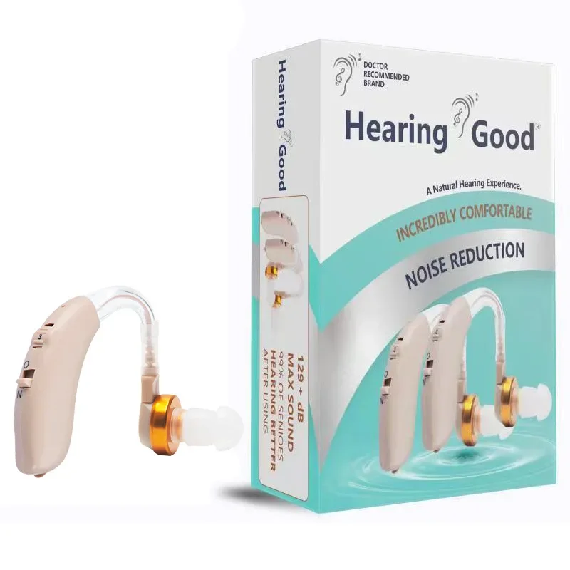 Audífonos, Mini Amplificador de Sonido Inalámbrico, Los Mejores Audífonos para Personas Mayores con Pérdida Auditiva de Moderada a Severa