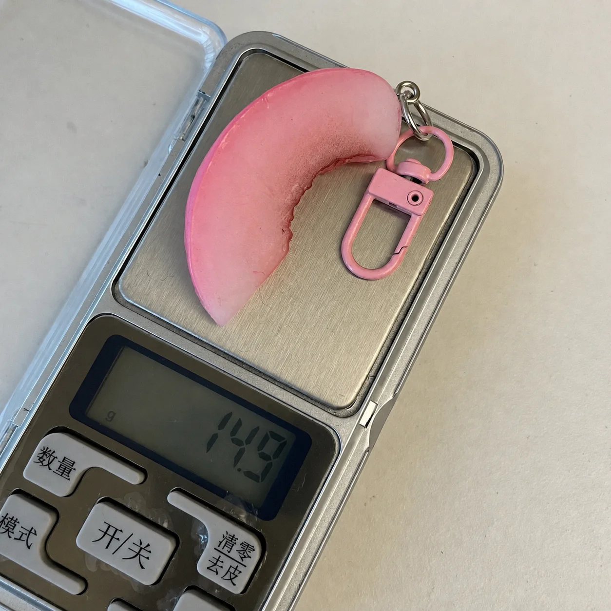 Fruit Pendant Keychain Idyllic Simulation Fruit Keychain Fruit Slice Keychain Decorative For Keys Car Decoration Suitcases
