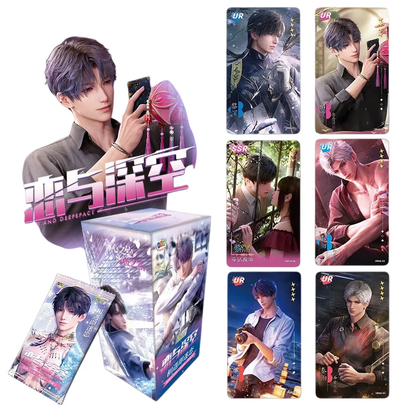 

Игровой персонаж Love and Deepspace: Люсиен Элиас Рапхаэль — изысканная коллекционная карточка-сюрприз в слепой коробке, игрушка для девочек, подарок