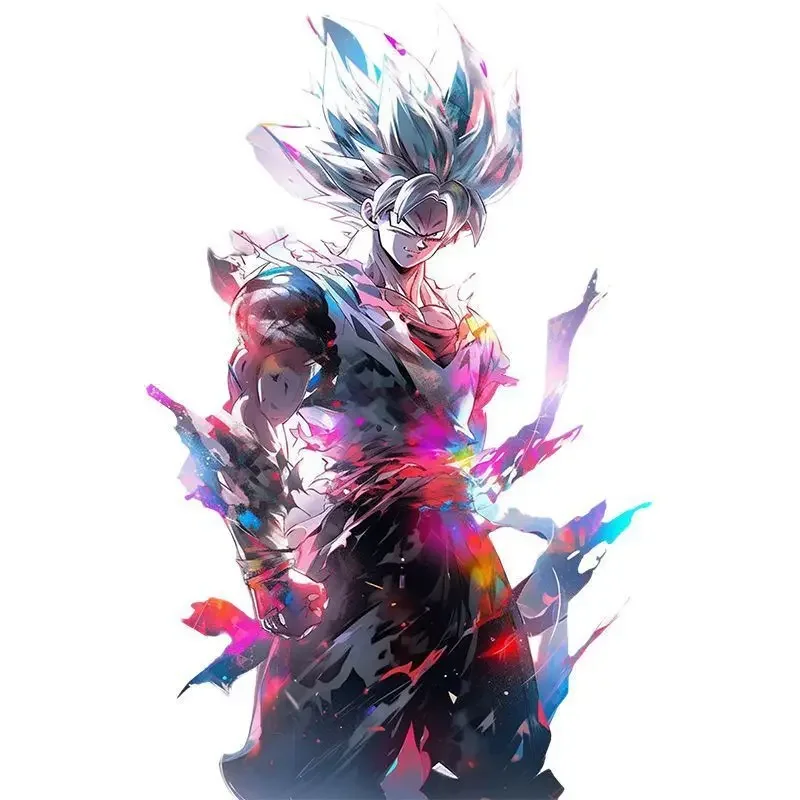 Electric car stickers, Kakarot cool Dragon Ball car body stickers, new Goku Saiyan wall stickers, birthday gifts