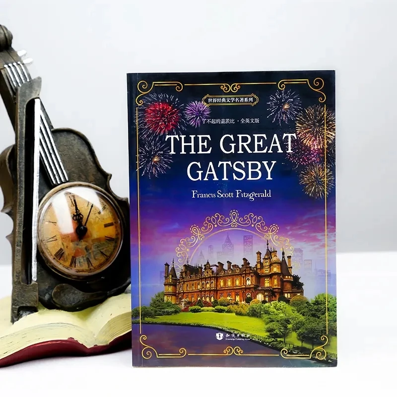 Imagem -02 - The Great Gatsby Versão Inglesa Livros de Leitura Romances Genuínos Originais Estudantes do Ensino Médio