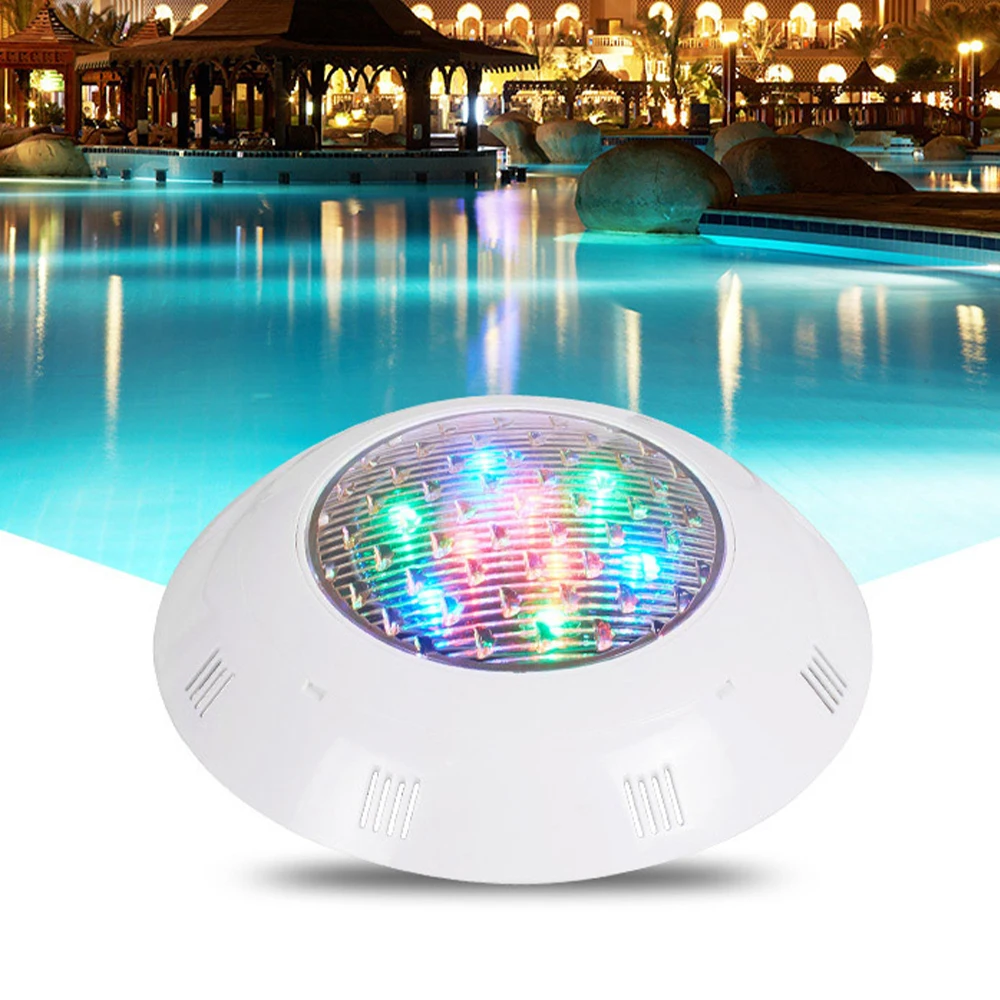 

Colorful LED Pool Light Waterproof Outdoor Garden Landscape Underwater 12V/24V Wall Hanging Spotlights Remote Control IP68