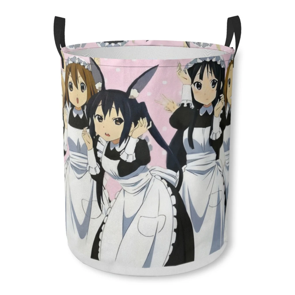 

Anime Japan K-ON! Dirty Laundry Basket Clothes Organizer Foldable Storage Bucket Bathroom Waterproof Clothing Storage Basket