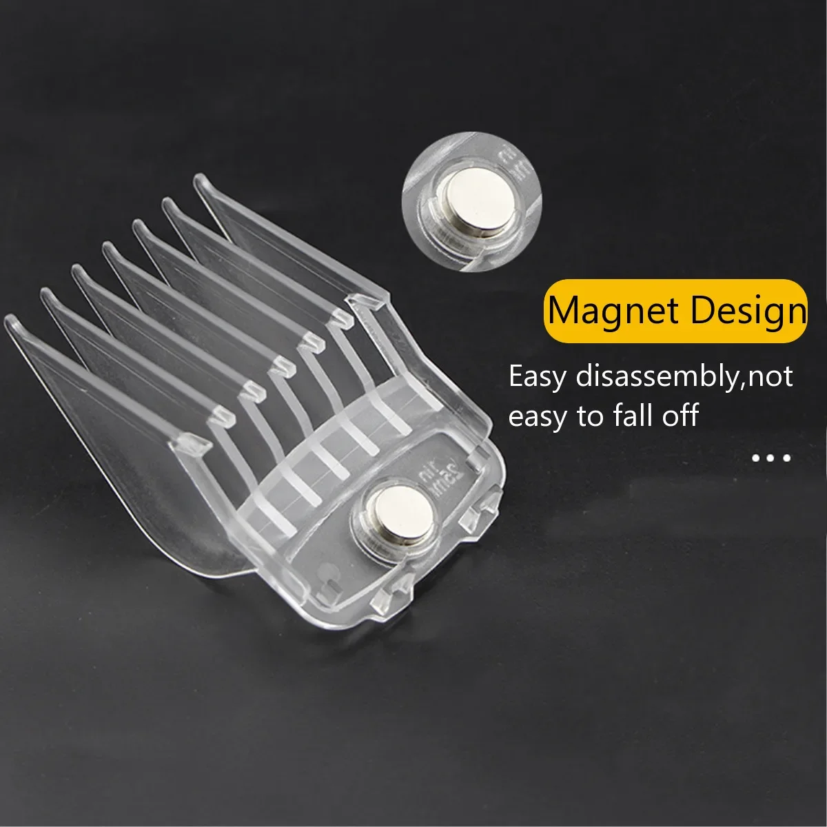 10Pcs Hair Clipper 1.5/3/4.5/6/10/13/16/19/22/25mm Limit Combs   Electric Clipper Positioning Comb Replacement Tools For WAHL