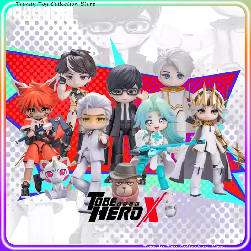 

in Stock To Be Hero X Q-Version Trust Q Version Articulated Figure Blind Box Queen Anime Figures Ghostblade Dragon Boy Gift Toy