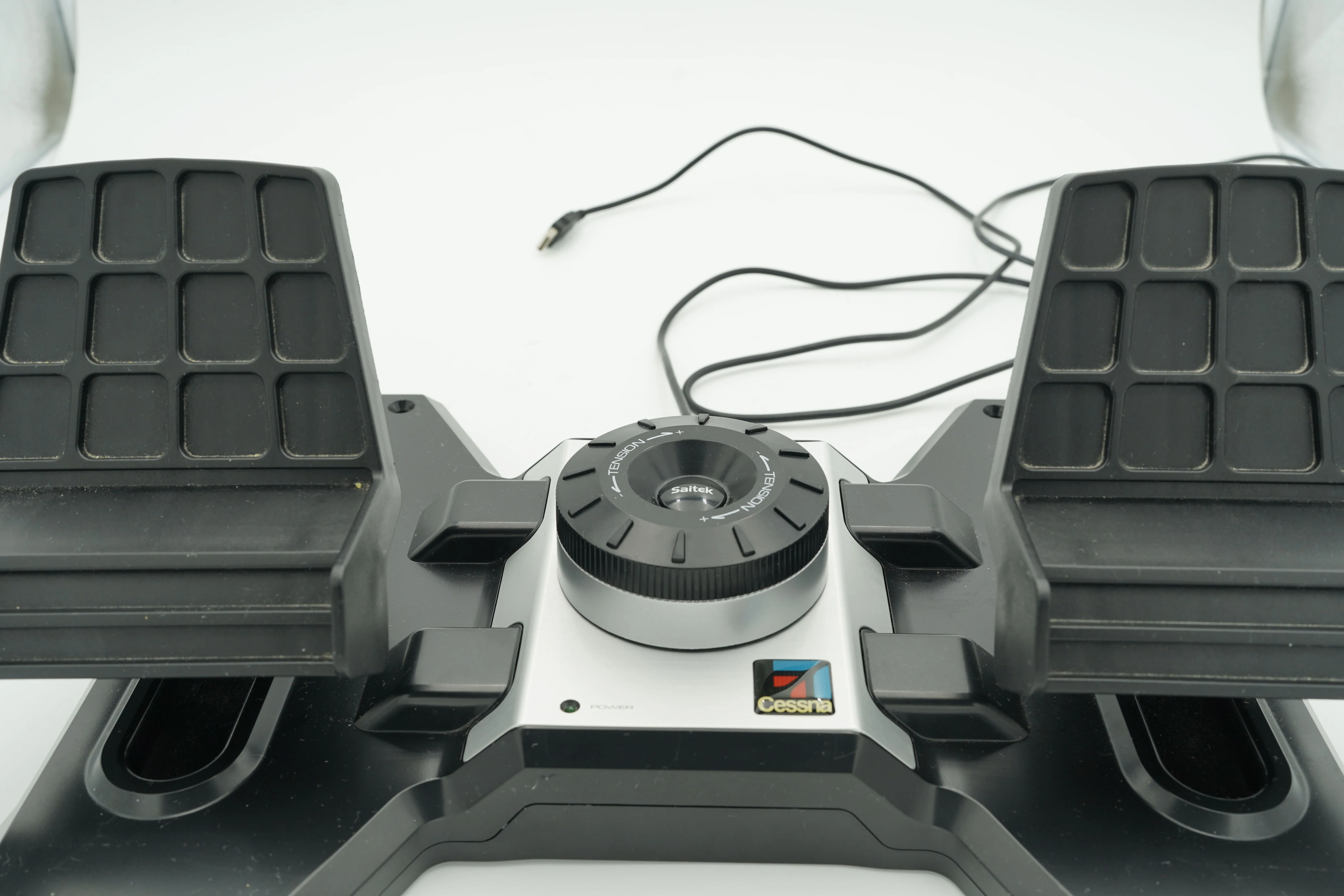 Saitek Logitech Cessna, Foot Rudder, Flight Simulator