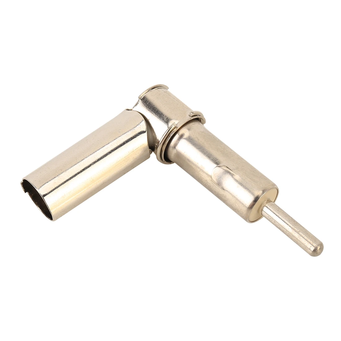 1 Set Car Vehicles Radio Stereo Aerial Antenna Mast Male and Female Adapter Connector Plug Copper Connector Plug