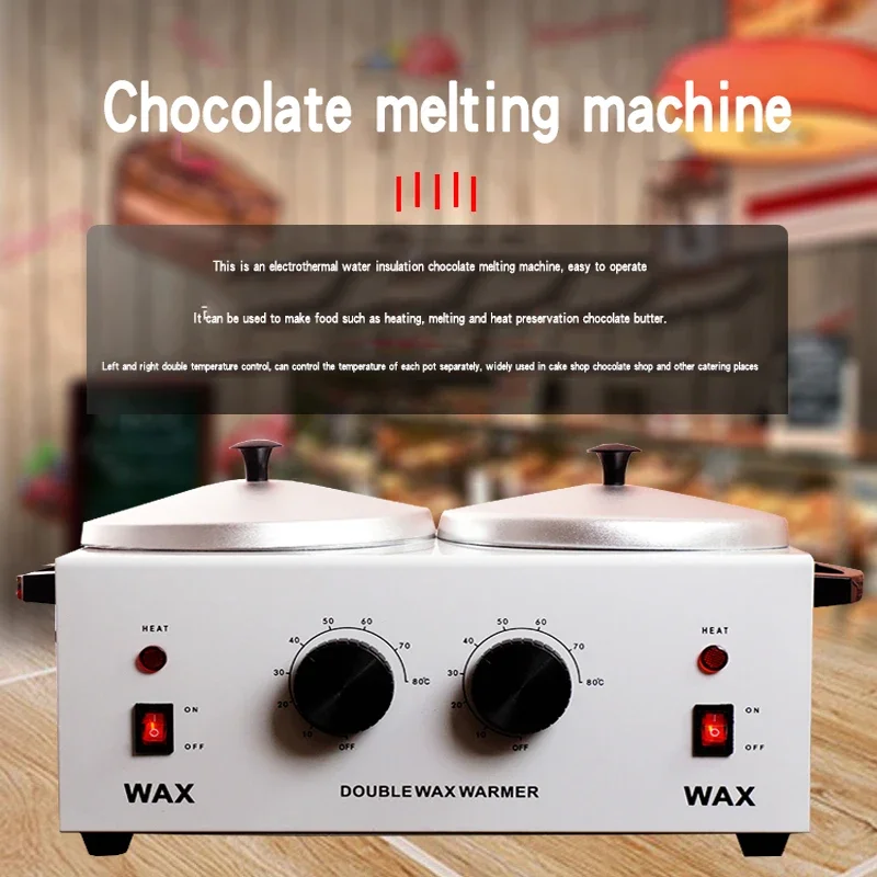 เครื่องทําความร้อนไฟฟ้าเครื่องช็อคโกแลตเนยหม้อหลอมเบเกอรี่ DIY เตาหลอมอุณหภูมิคงที่พิเศษ