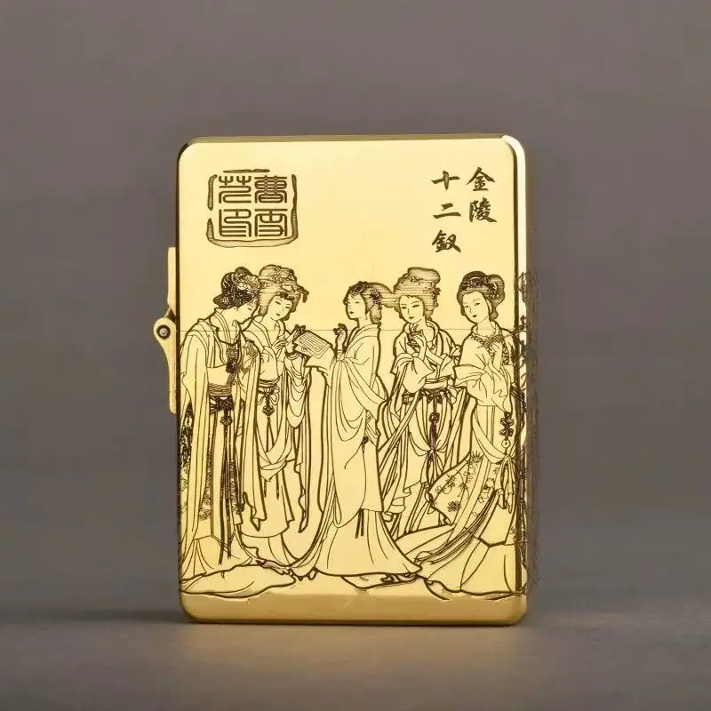 Armor Shield Zorro 915s verdikt diep gesneden diep origineel koper messing persoonlijkheid winddicht lichtere mannen cadeau roken