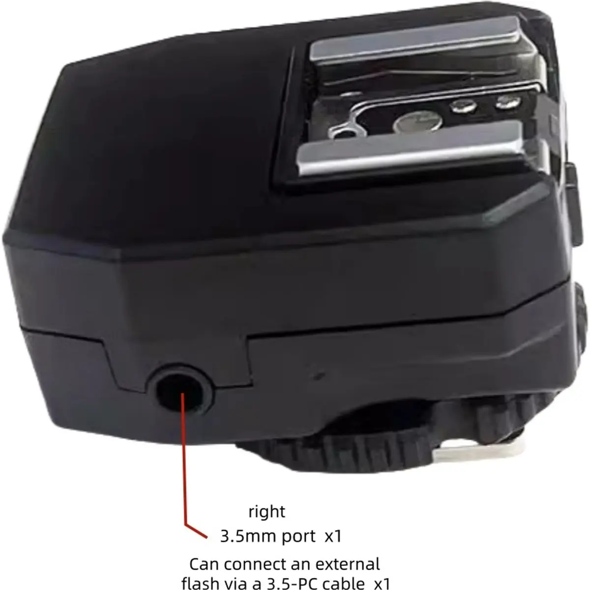 11·11COUPON TTL Hot Shoe Adapter Flash Extension Mount Converter for High Speed Sync PC Flash Video Light Strobe