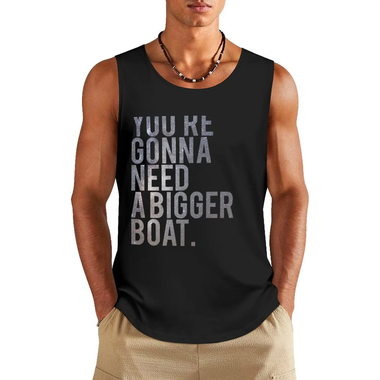 You're gonna need a bigger boat Tank Top basketball clothing Working vest