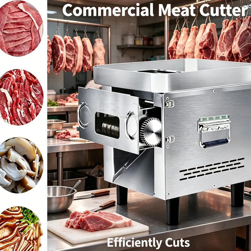 Small Desktop Stainless Steel Meat Cutter Multifunctional Vegetable Shredder Potato Dicer for Kitchen Use