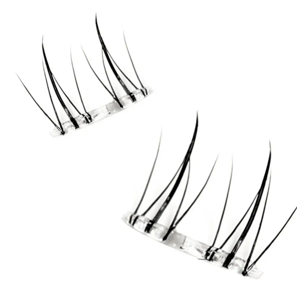 Segmented Glue-Free Lower Eyelash Soft DIY Self-adhesive False Eyelashes Lashes Extension 120Clusters Eyelashes Bundles Women