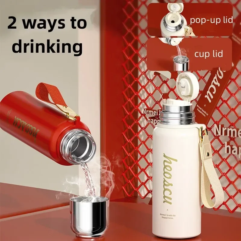 

New 2023 Hot Coffee Stainless Steel Insulating Bottle Vacuum Insulating Water Bottle Insulating Cup