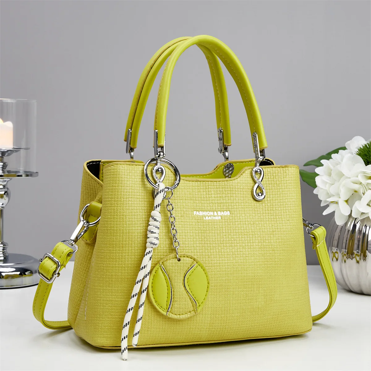 

2025 New Womens Handbags Large Capacity Mother-In-Law Mom Shoulder Large Soft Bags