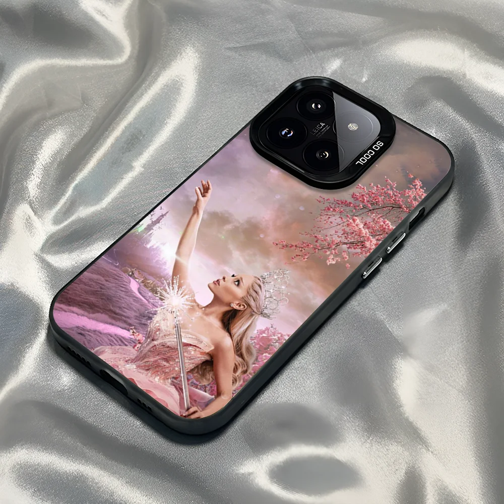 Epc A- Ariana G-Grande Wicked Phone Case IMD Phone Case For IPhone 16 15 14 13 12 11 Pro Max Plus Color Silver Cover