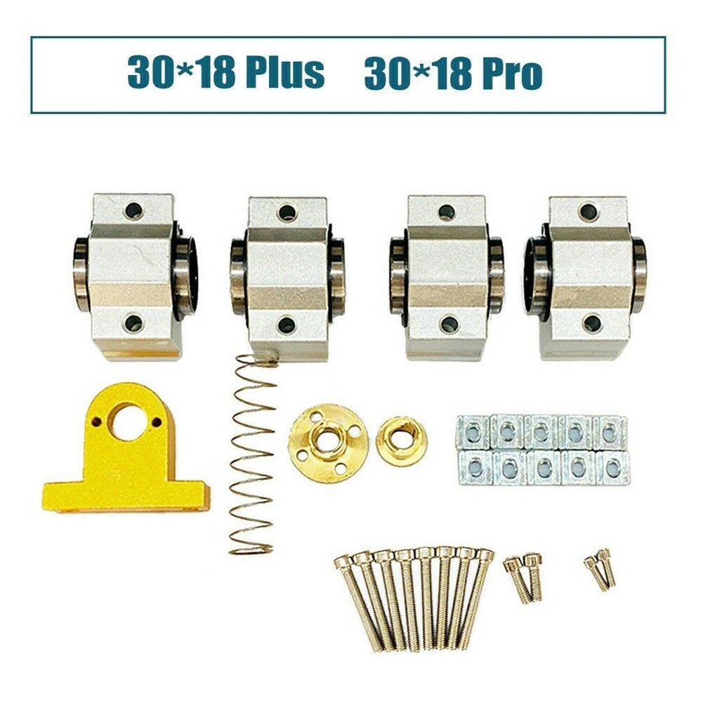 Mais novo kit de atualização cnc de oficina de fábrica atualização do eixo x 3018 pro substituição terno do eixo x para máquina roteadora cnc