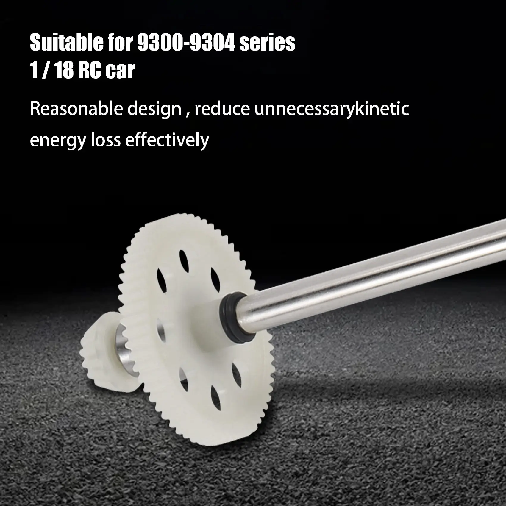 رمح محرك Axie الرئيسي مع تحمل التروس ، قطع الغيار ، أجزاء RC ، PX 9300-05 ، 1/18