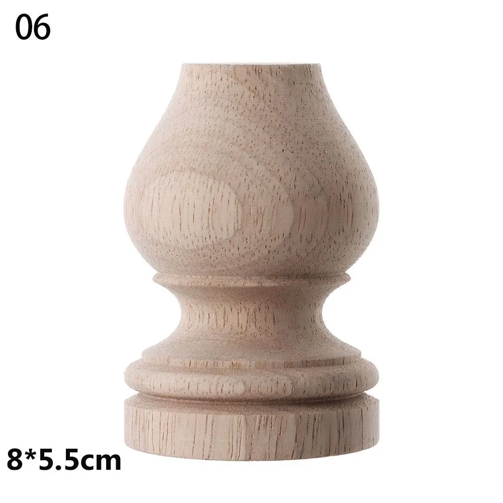 Multi Styles Accessories European Style Cabinet Seat Feets Vintage Wood Carved Furniture Foot Legs Home Decor