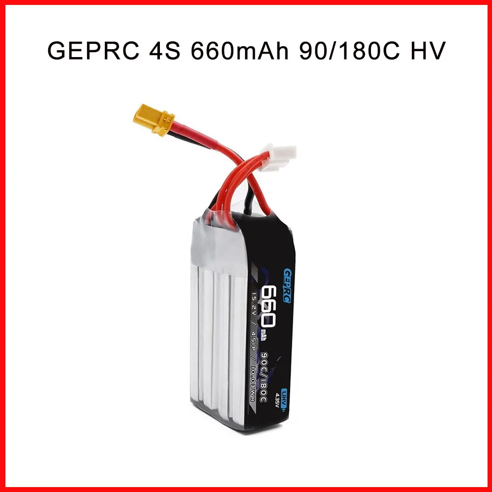 GEPRC 4S 660mAh LiPo Battery Suitable For 2-3Inch Series Drone Cinelog25 V2 For RC FPV Quadcopter Freestyle Accessories