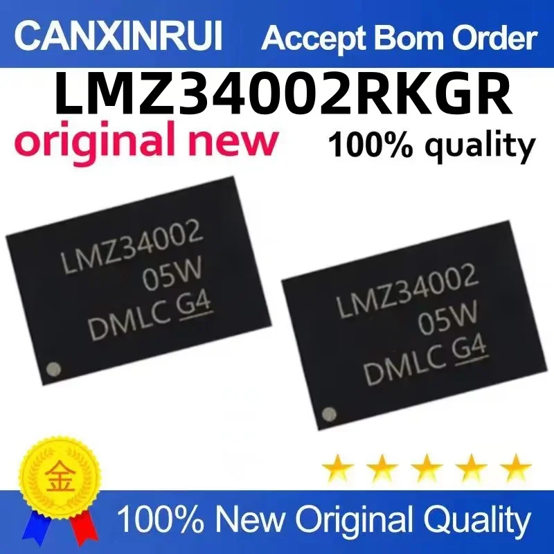 

LMZ34002RKGR Silk screen LMZ34002 switching regulator IC QFN-41 package Quality Assurance