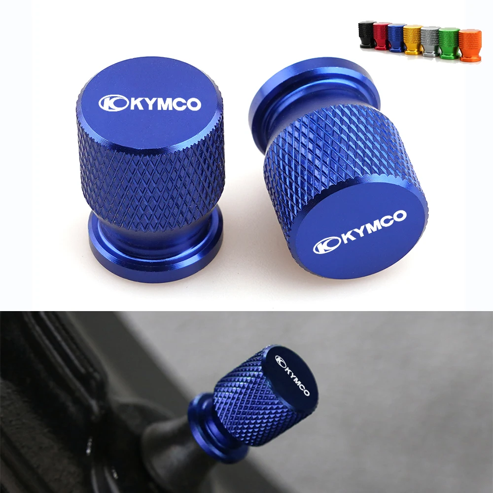 Logo For Kymco Agility City Carry 50 Dtx360 Dtx 360 Grand Dink Super Dink Motorcycle Tire Valve Cap Stem Cover Plug Parts