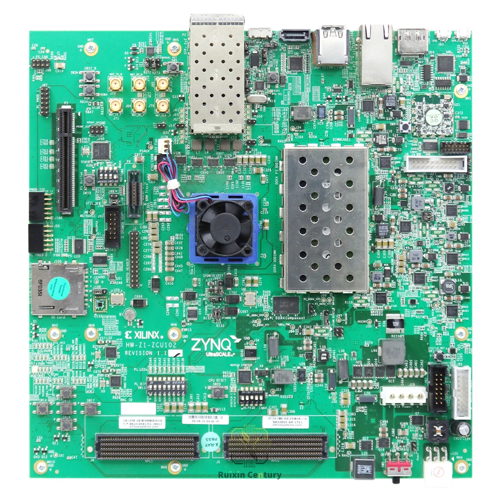 FOR AMD Xilinx Zynq UltraScale+ MPSoC ZCU102 Evaluation Kit EK-U1-ZCU102-G 4GB DDR4 PCIe Gen2 x4 FPGA Development Kit Board