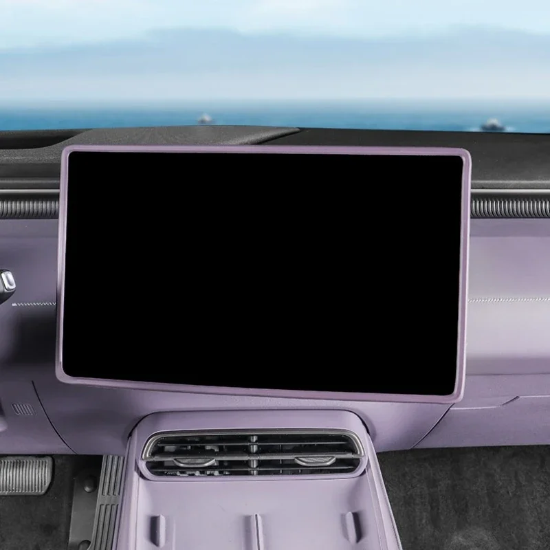 

For Changan DEEPAL L06 Dedicated Central Control Screen Protector Cover Silicone Frame Decoration Interior Modified Accessories