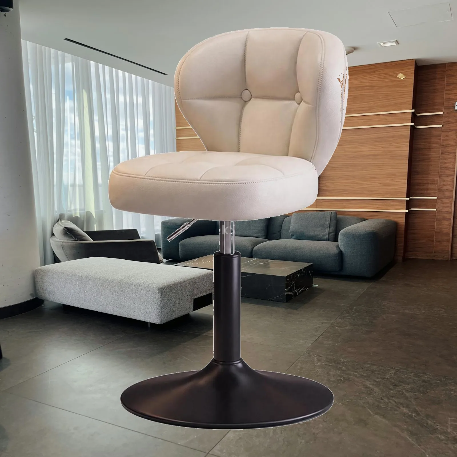 swivel-bar-stool-with-backrest-modern-leather-bar-stool-with-pedestal-base-barstool-sturdy-furniture-long-lasting