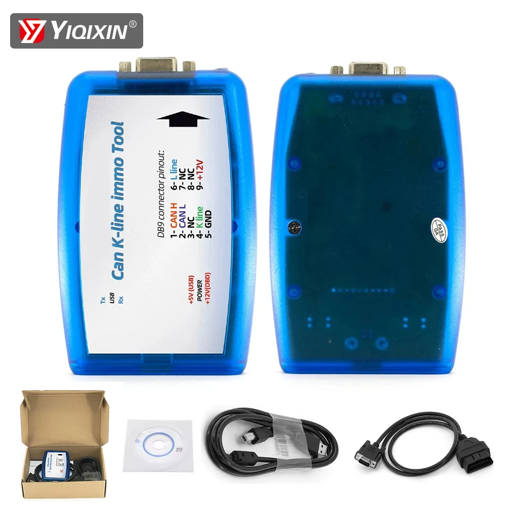 For Renaultman CAN/K-line OBD2 ECU Programmer Read Write EEPROM FLASH Clear Immobilizer Code For Renault Can K-Line Immo Tool