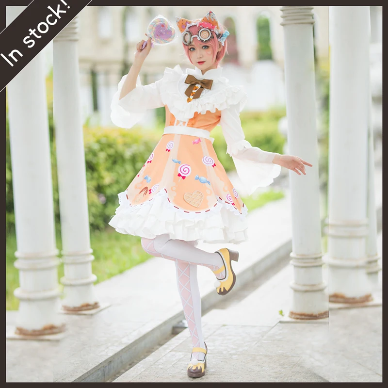 Costume de Cosplay en V pour fille, ensemble de jupe Lolita, dessin animé, nouvelle collection