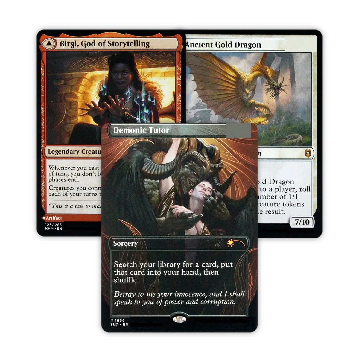 Holo SLD Demonic Tutor /Grim Tutor /Skullclamp/Sheoldred, the Apocalypse  TCG Proxy Cards Custom Game Collection Trading Cards