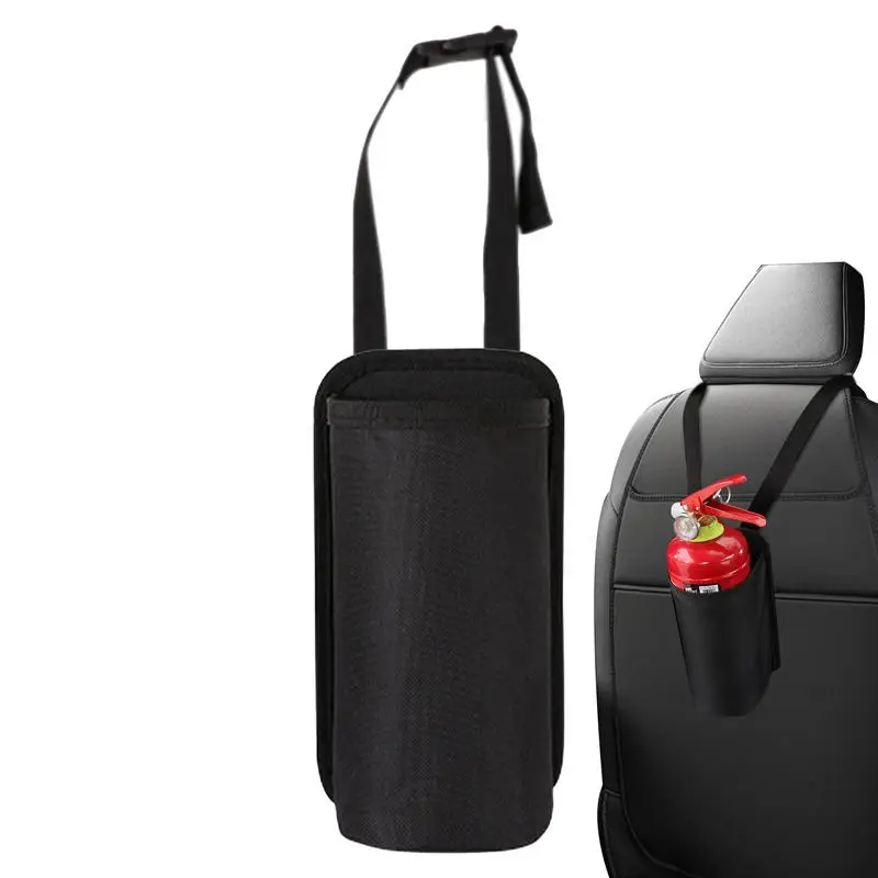 

Car Extinguisher Bag Multifunctional Holder for Fire Extinguisher Wear-Resistant Extinguisher Bag for Commuting Space Saving