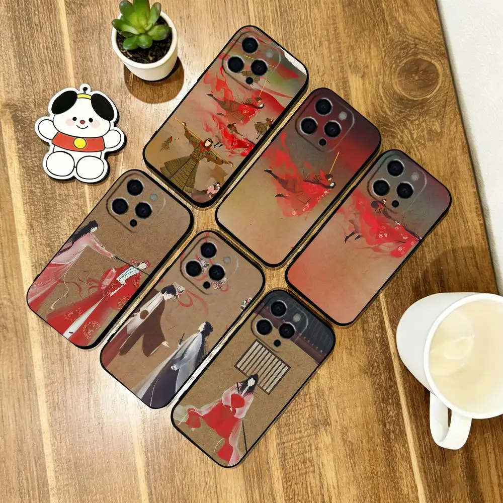 

Faceless illustration Phone Case Silicone Soft For IPhone 17 16 15 14 13 12 11 X XR Plus Pro Max Plus