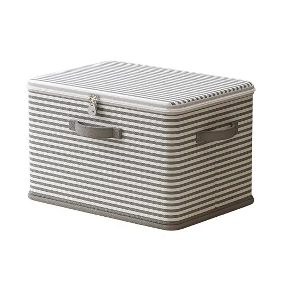 

Non-woven Fabric Clothes Quilt Storage Bag Large Capacity Dustproof Closet Clothes Storage Bins Foldable Waterproof