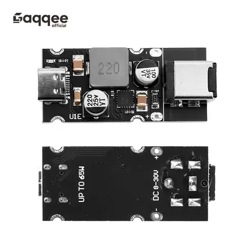 1/3pcs PD 65W Fast Charging Module Type-C Interface Supports PD3.1 QC3.0 SCP PPS Fast Charging