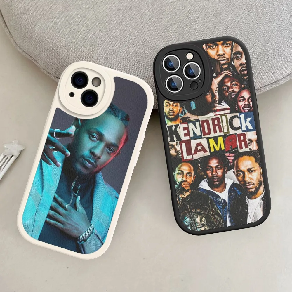 

Rapper Kendrick Lamar singer Phone Case Hard Leather For iPhone 14 13 12 Mini 11 14 Pro Max Xs X Xr 7 8 Plus Fundas