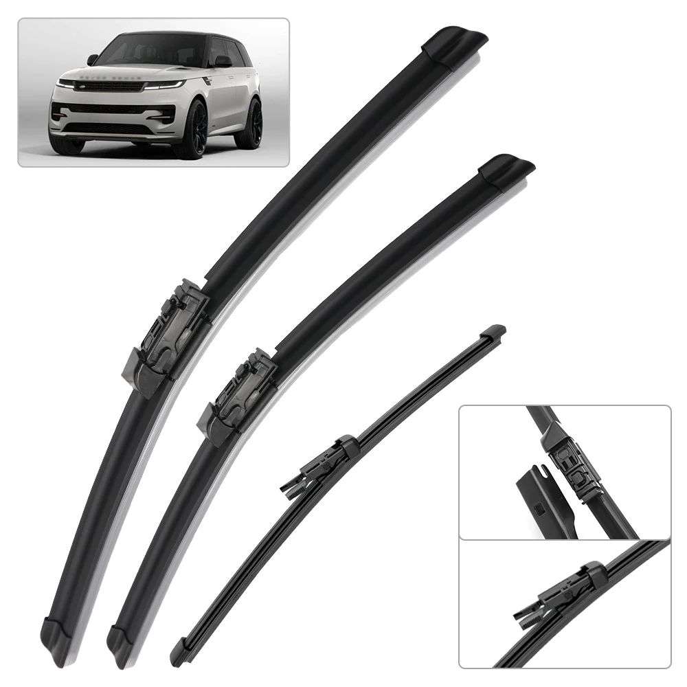 For Range Rover Sport L461 2022-2024 2023 Wiper Front & Rear Wiper Blades Windshield Windscreen Window Brushes 24