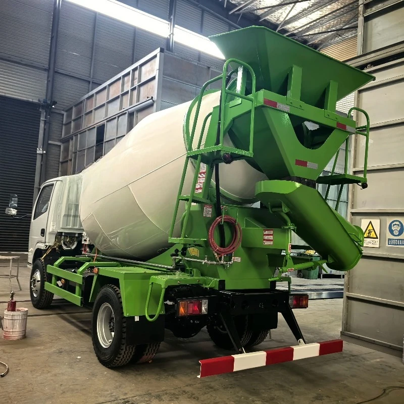 Optimize Fuel Consumption and Reduce Costs Concrete Mixing Tank Trucks Have High Utilization Efficiency