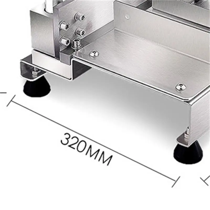 

Kitchen Cut Pig's Foot Frozen Meat Bone Chopping Machine Manual Knife Bone Cutting Machine