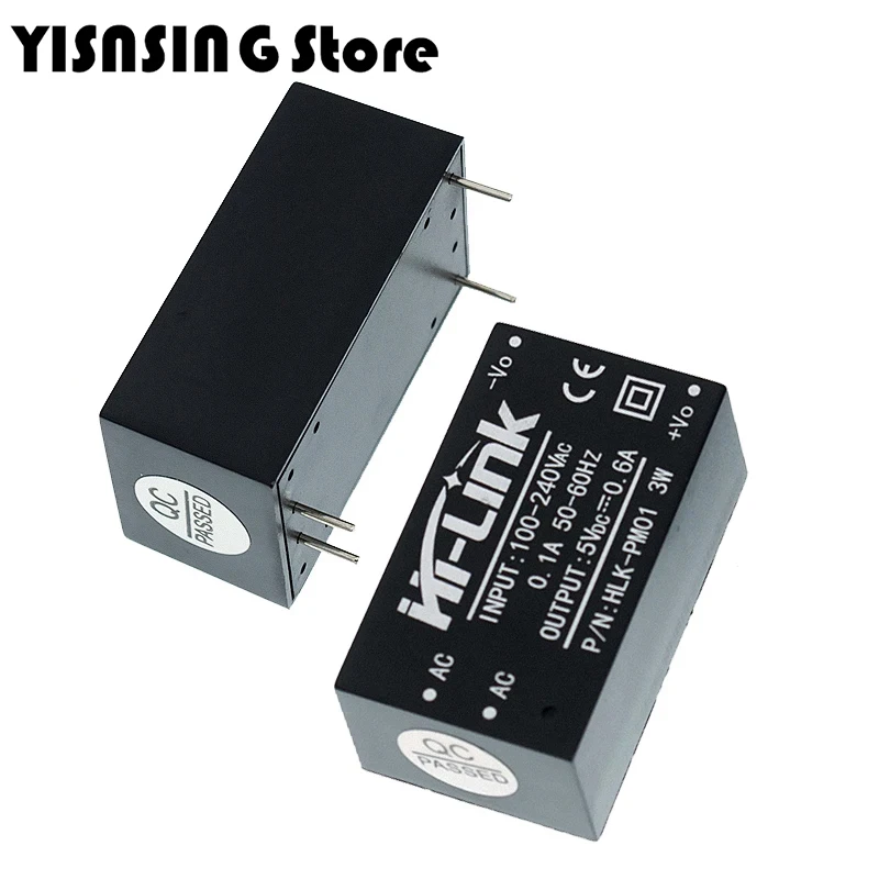 Original HLK-PM01 HLK-PM03 HLK-PM12 AC-DC 220V to 5V/3.3V/12V Mini Power Supply Module Intelligent Household Switch