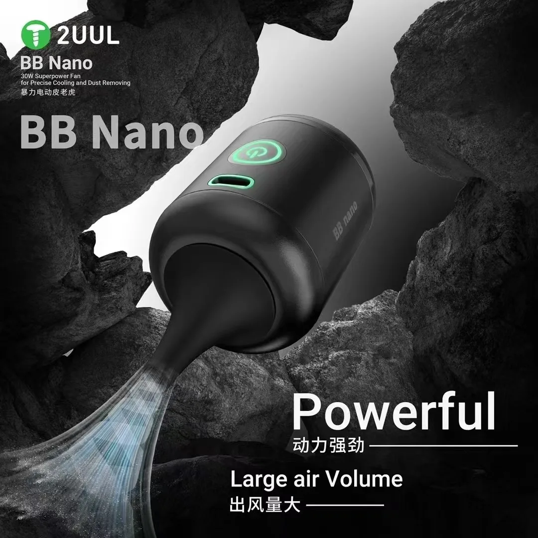 2UUL Electric Dust Collector Built in Battery Powerful Suction Precision Cleaning for Camera Lens Motherboard Components Cooling