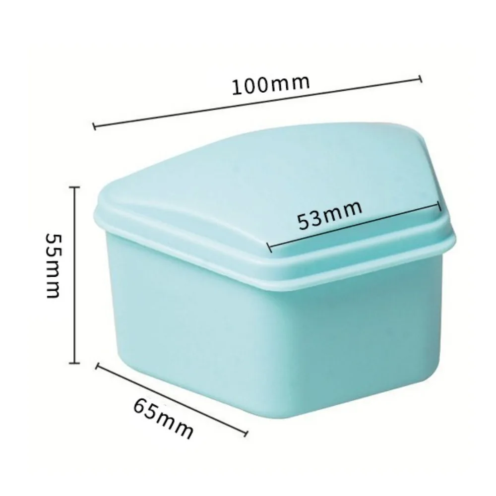 Staubdicht Falsche Zähne Box Mundschutz Appliance Container Versiegelt Dental Retainer Fall Gesundheits Tragbare Prothese Lagerung Box