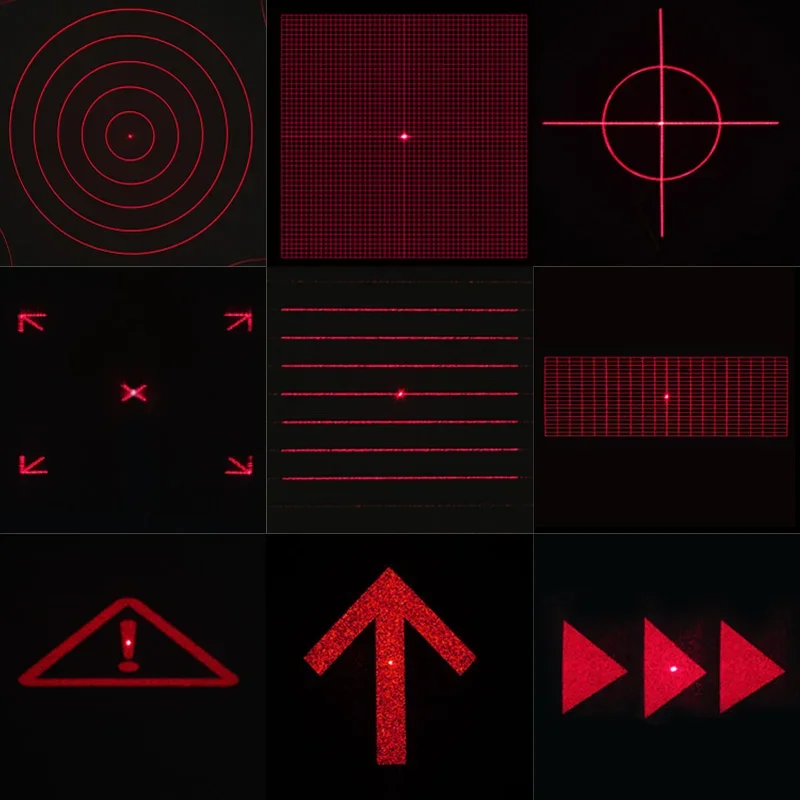 5 ชิ้น/แพ็ค DOE เลนส์องค์ประกอบแสง DG ตะแกรงรูปแบบแสง Diffractive