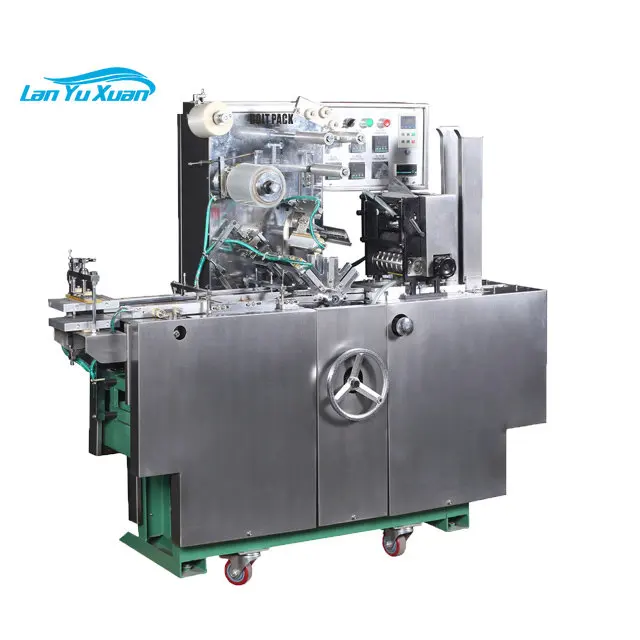 Hight Flow Box Speed Soap Pallet Wrap Shrink Box Wrapping Machine Cigarettes Packing Machine